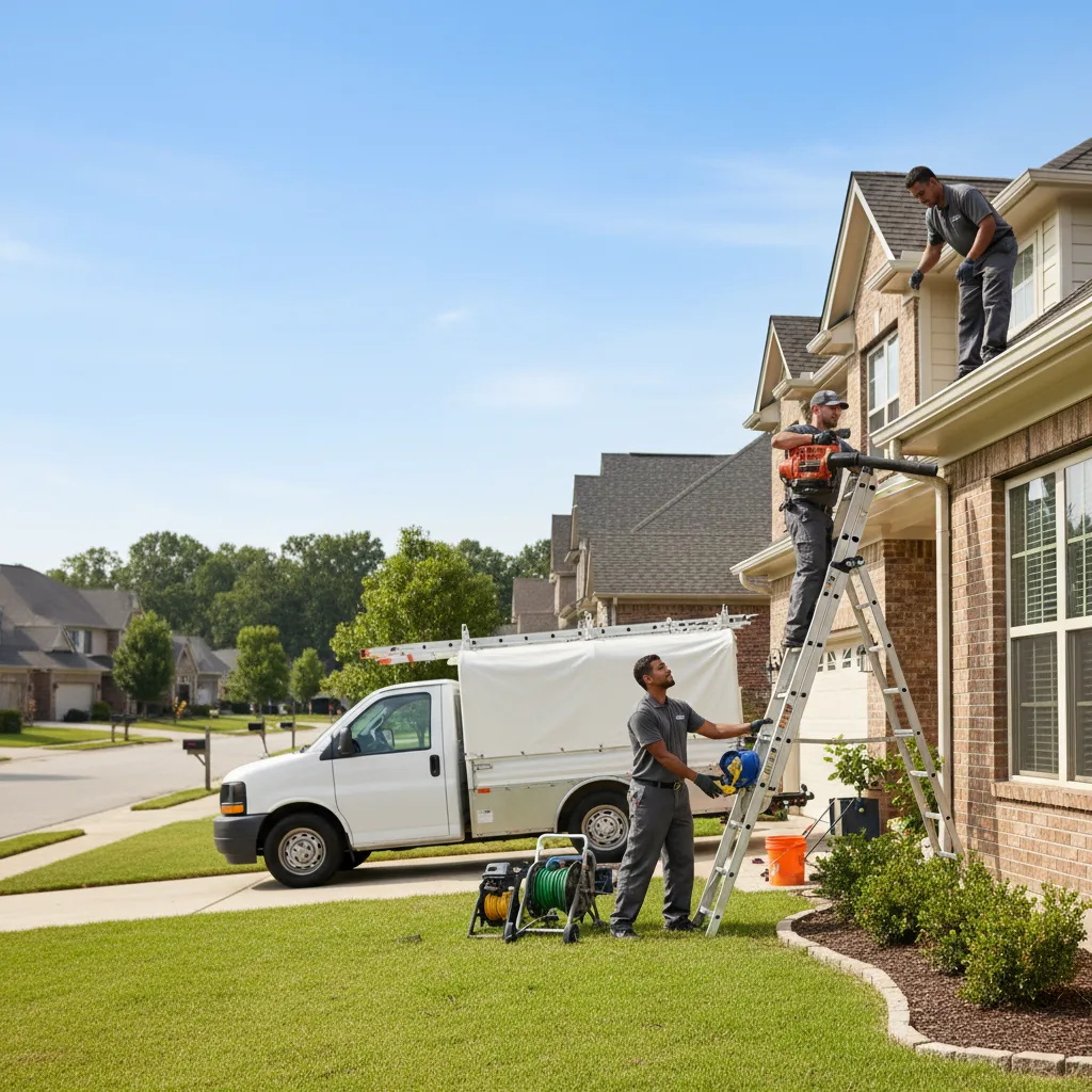 Home Gutter Service in Spiro, OK near me